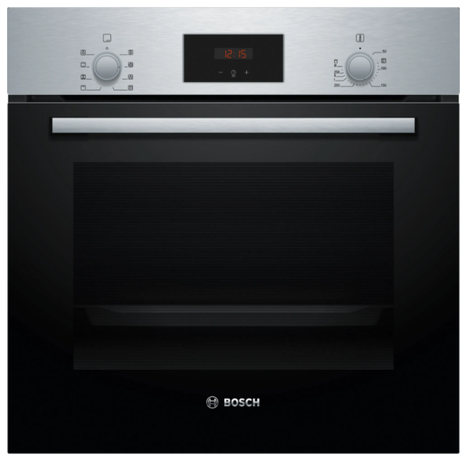 Духовой шкаф электрический Bosch HBF113BR0Q, нержавеющая сталь