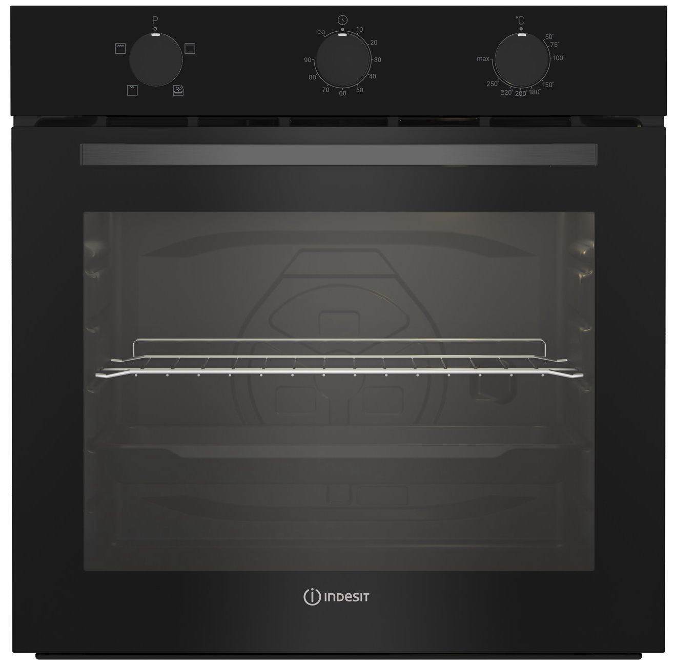 Духовой шкаф электрический Indesit IBFTE 2430 BL, черный