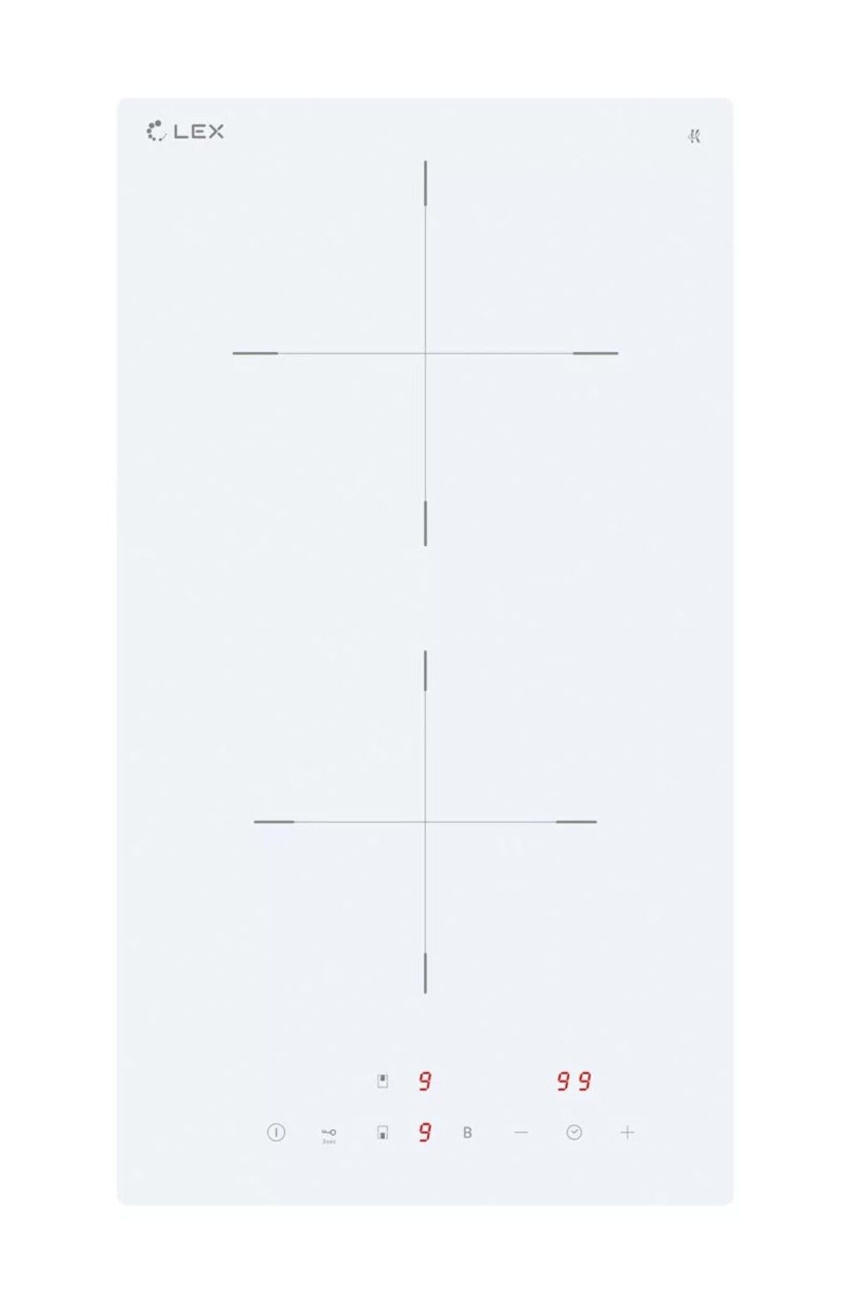 Варочная панель индукционная LEX EVI 320A WH, белый