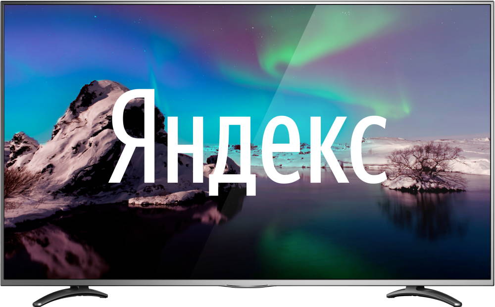 Телевизор VEKTA LD-50SU8921BS, хром