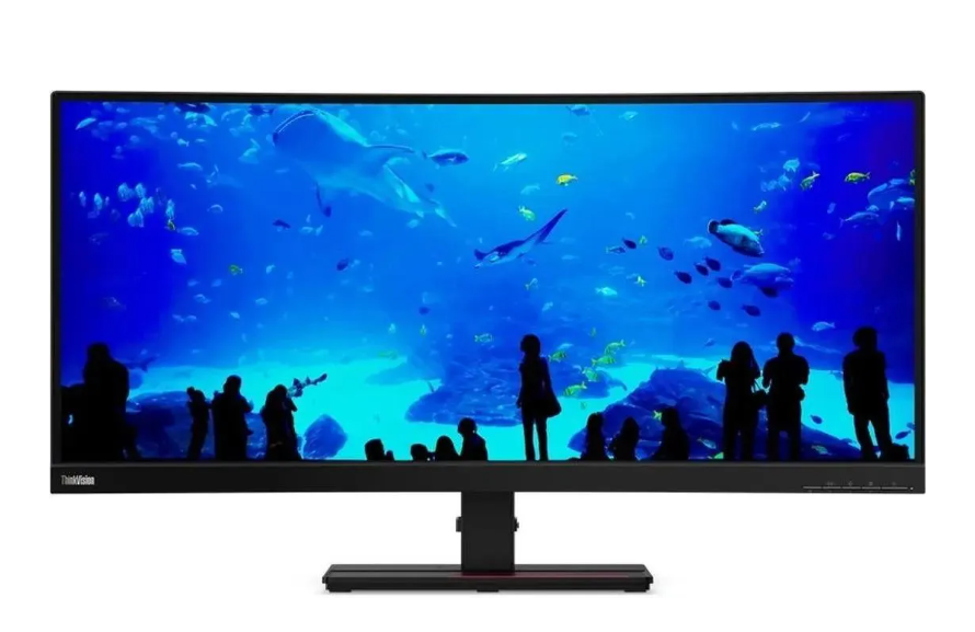 Монитор Lenovo ThinkVision P34w-20 (63F2RAT3UK), черный/красный