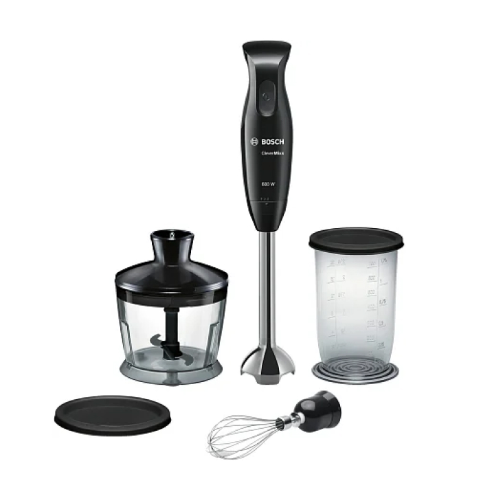 Блендер погружной Bosch CleverMixx MSM2650B, черный