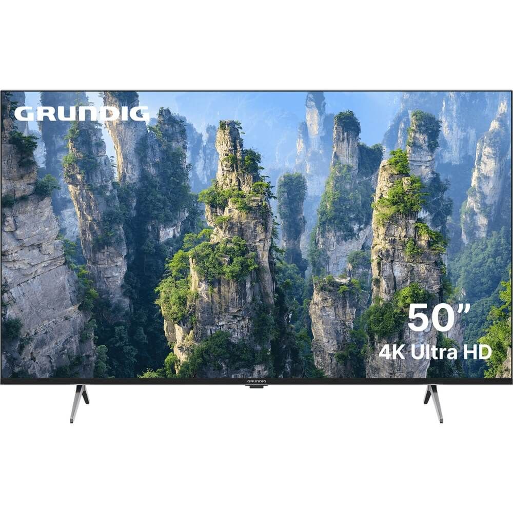 Телевизор Grundig 50 GHU 7930, 4K Ultra HD, серебристый