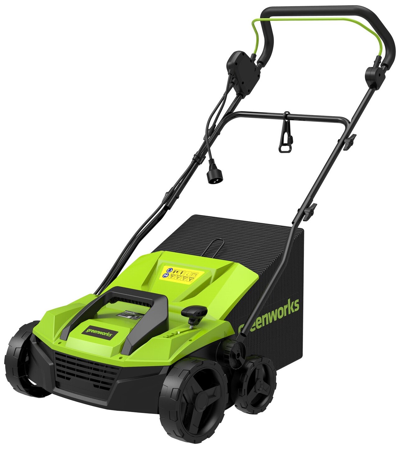 Аэратор-скарификатор электрический Greenworks GDT15 (2515507)