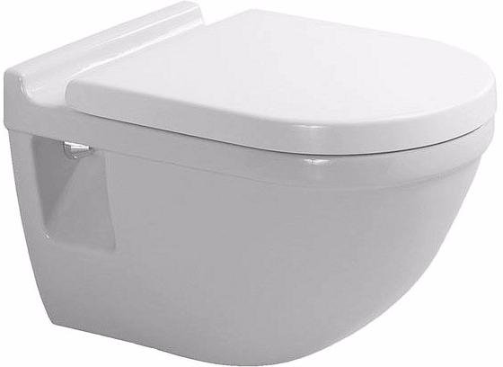 Унитаз подвесной Duravit Starck 3 2200090000 (без сиденья), белый
