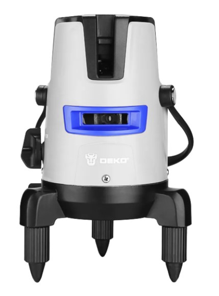 Уровень лазерный самовыравнивающийся в кейсе DEKO DKLL02RB PRO SET 2 PREMIUM со штативом 1 м (2 линии, красный луч) 065-0102-1