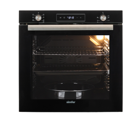 Духовой шкаф электрический Simfer B6EB56026, черный