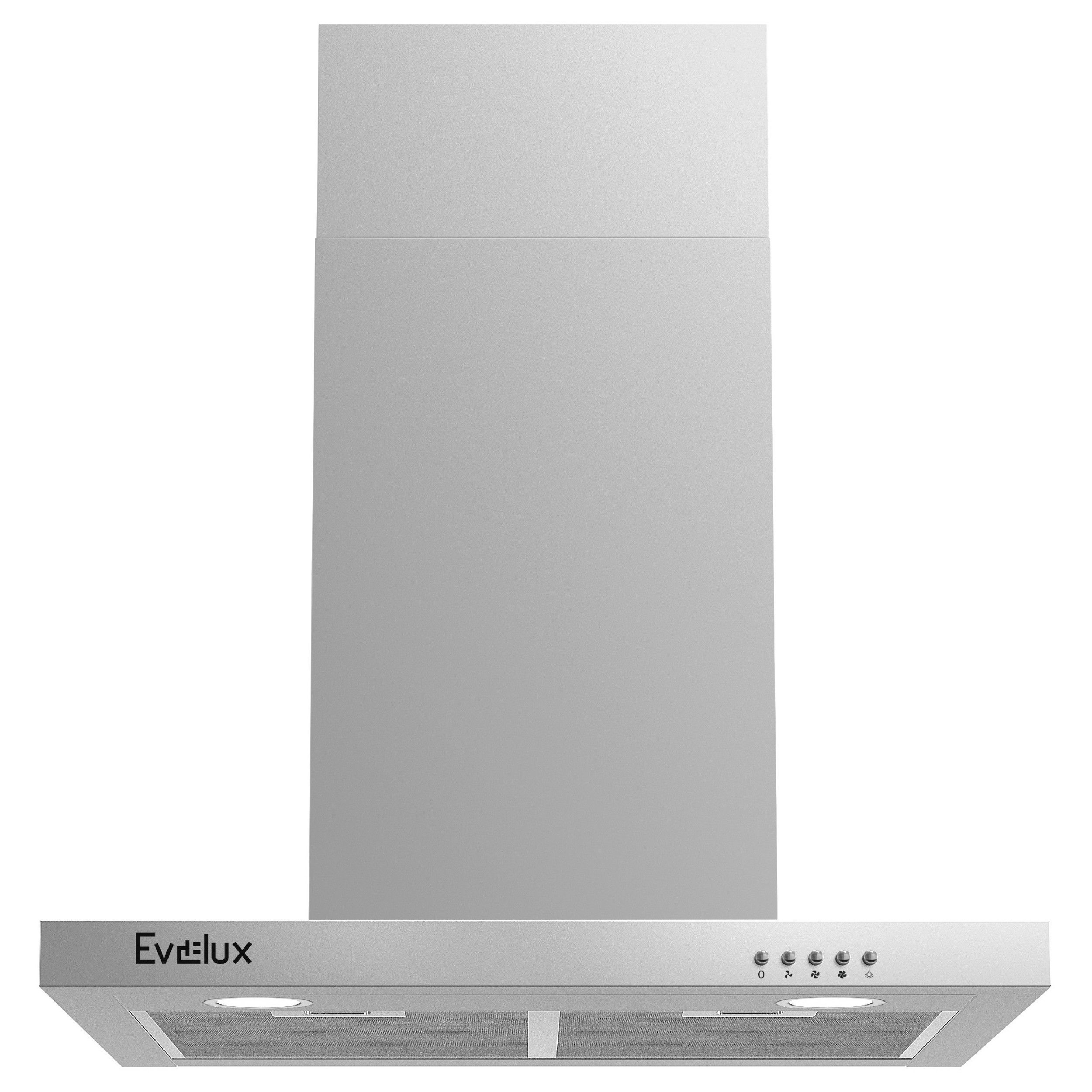 Вытяжка т-образная Evelux Ingrid 60 X, нержавеющая сталь