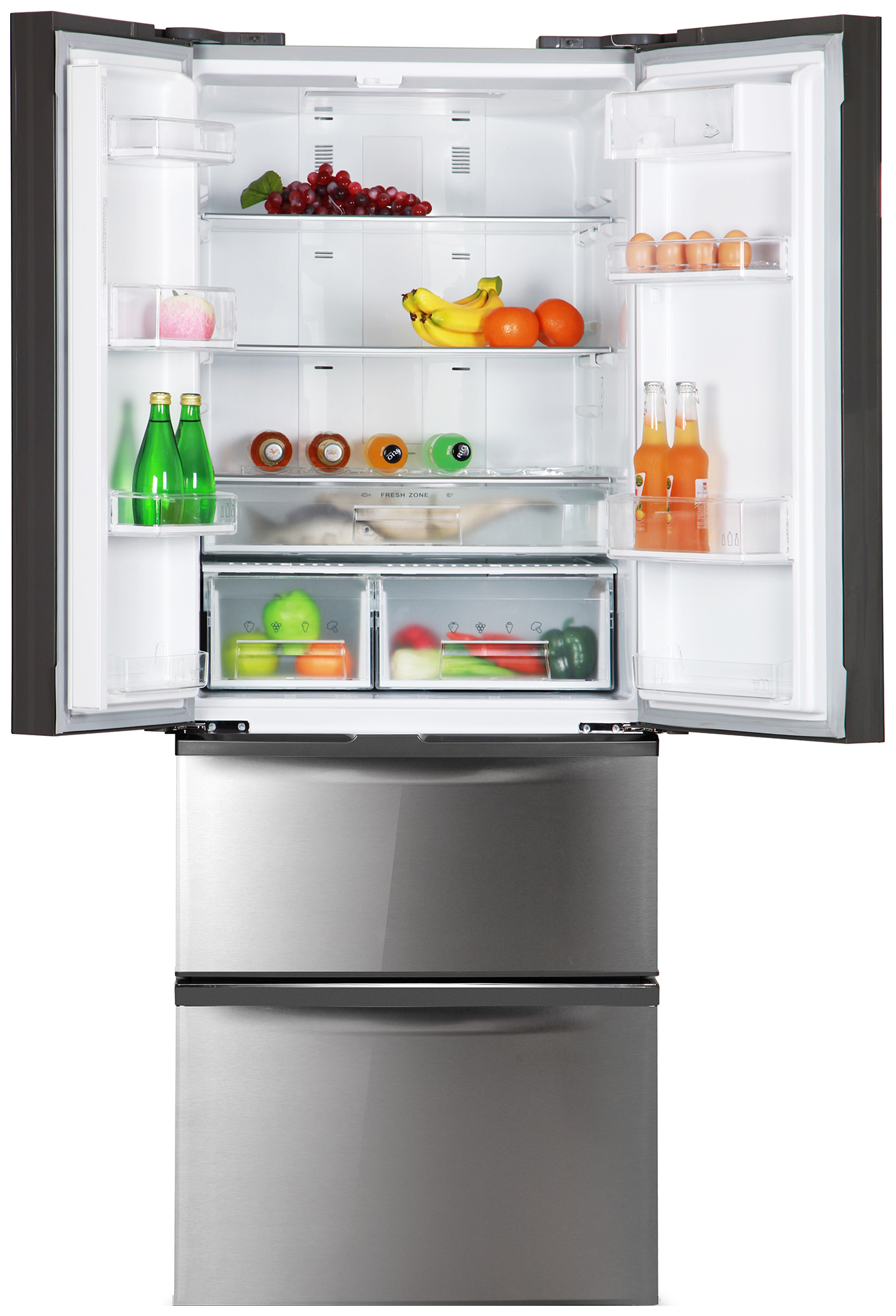 Холодильник Tesler RFD-360I Inox