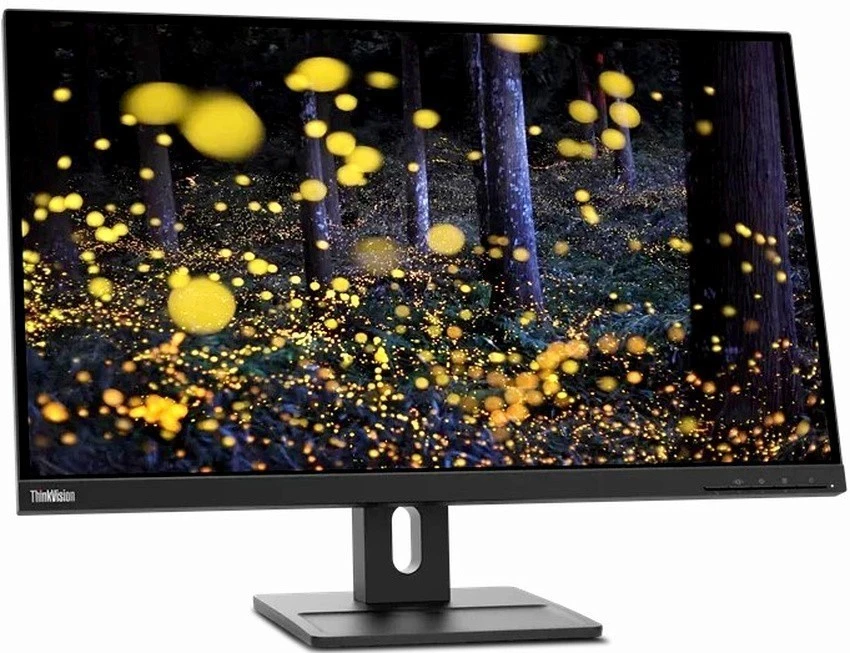 Монитор Lenovo ThinkVision E27q-20 (62D0GAT1IS), черный