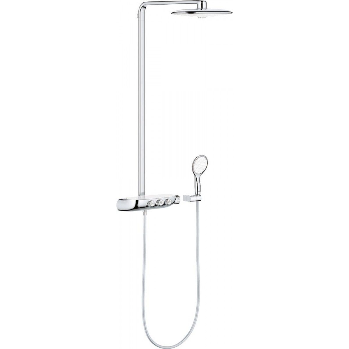Душевая стойка Grohe Rainshower SmartControl 360 DUO 26250LS0, белая луна
