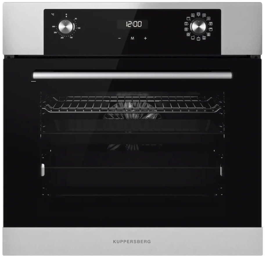 Духовой шкаф Kuppersberg HO 678 BX, черный/серебристый