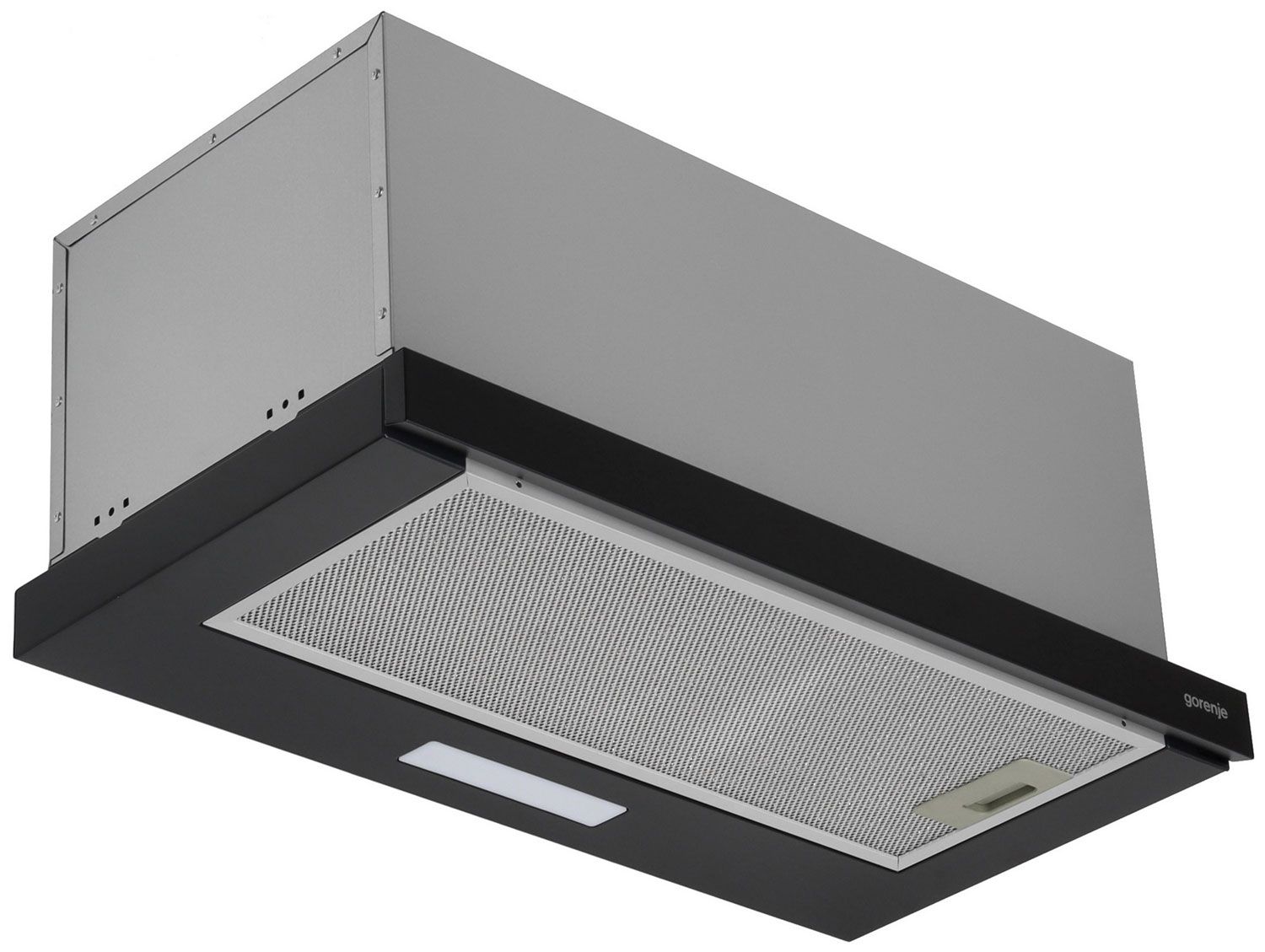 Вытяжка встраиваемая Gorenje TH60E6XB, серебристый/черный