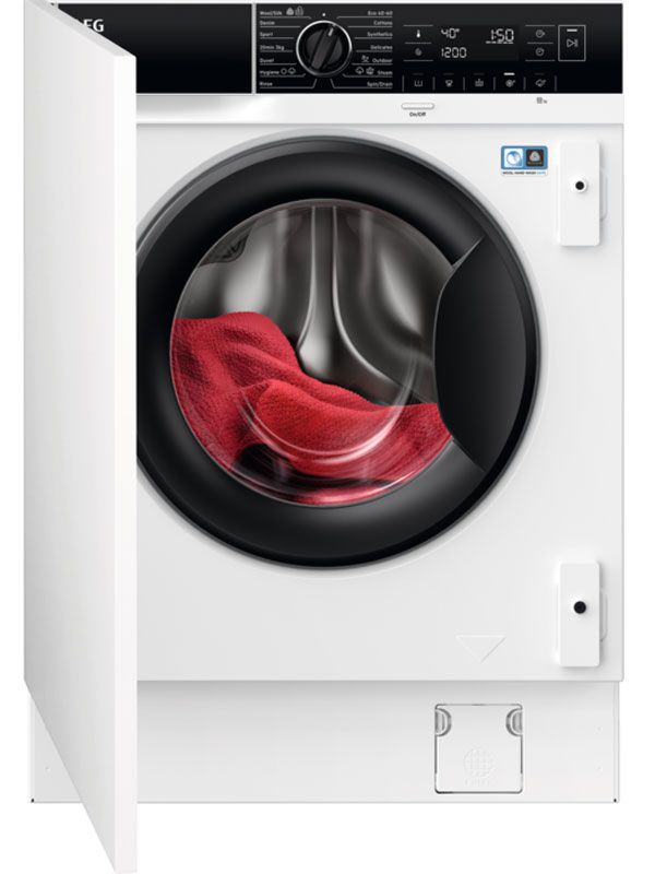 Стиральная машина встраиваемая AEG L7FNE48SI, белый