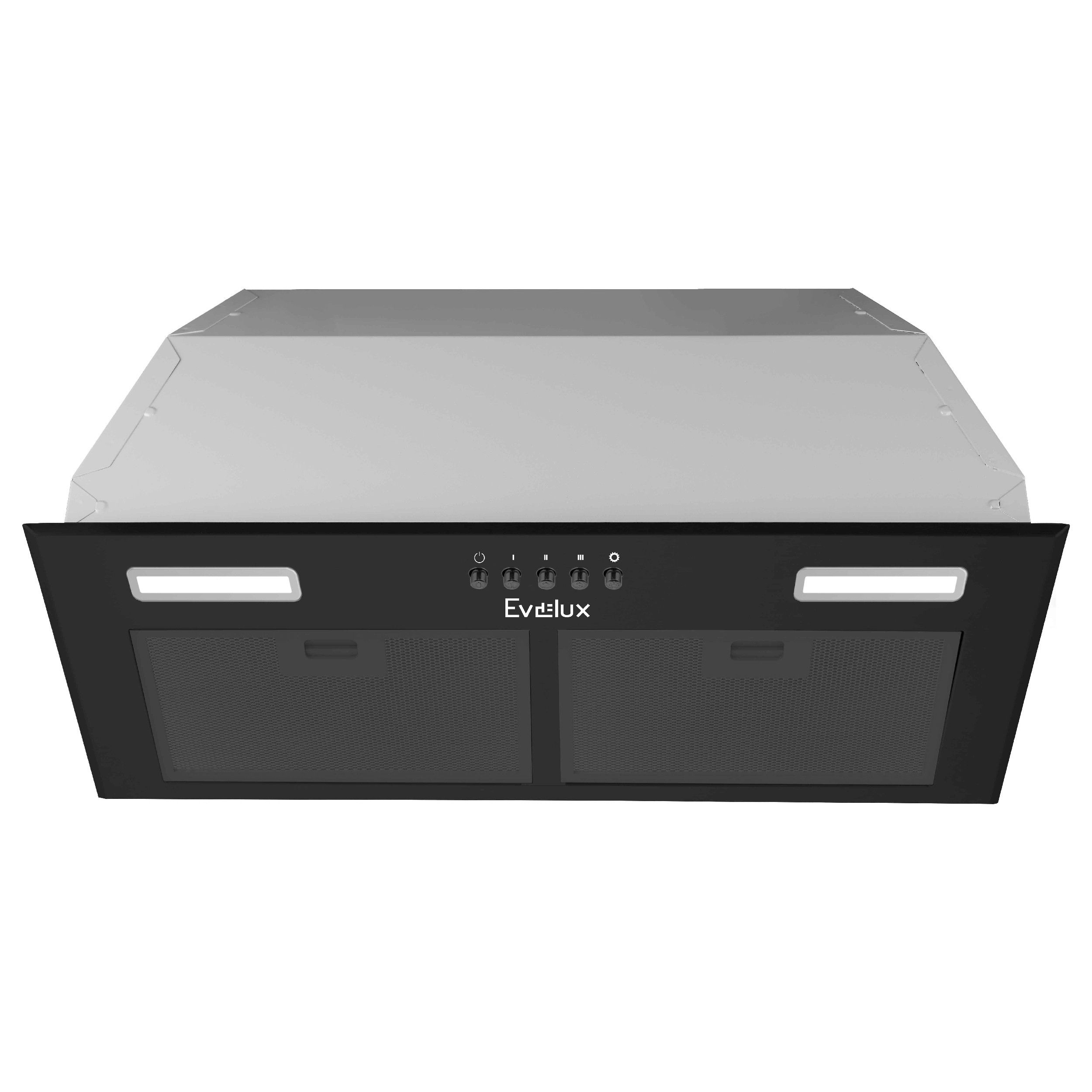 Вытяжка встраиваемая Evelux Framtida 90 B, черный