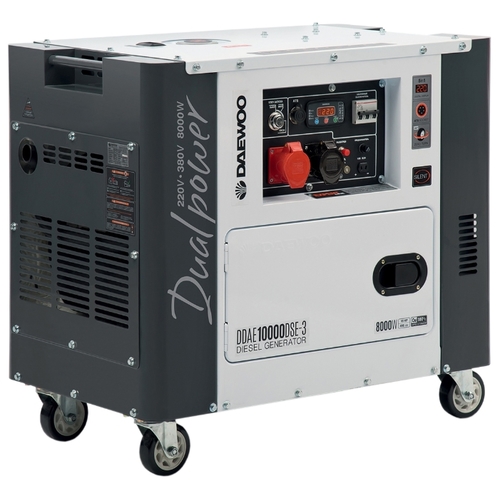 Электростанция дизельная Daewoo Power Products DDAE 10000DSE-3