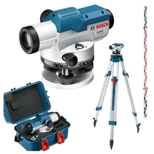 Оптический нивелир Bosch GOL 20 D + BT 160 + GR 500 (0601068402)