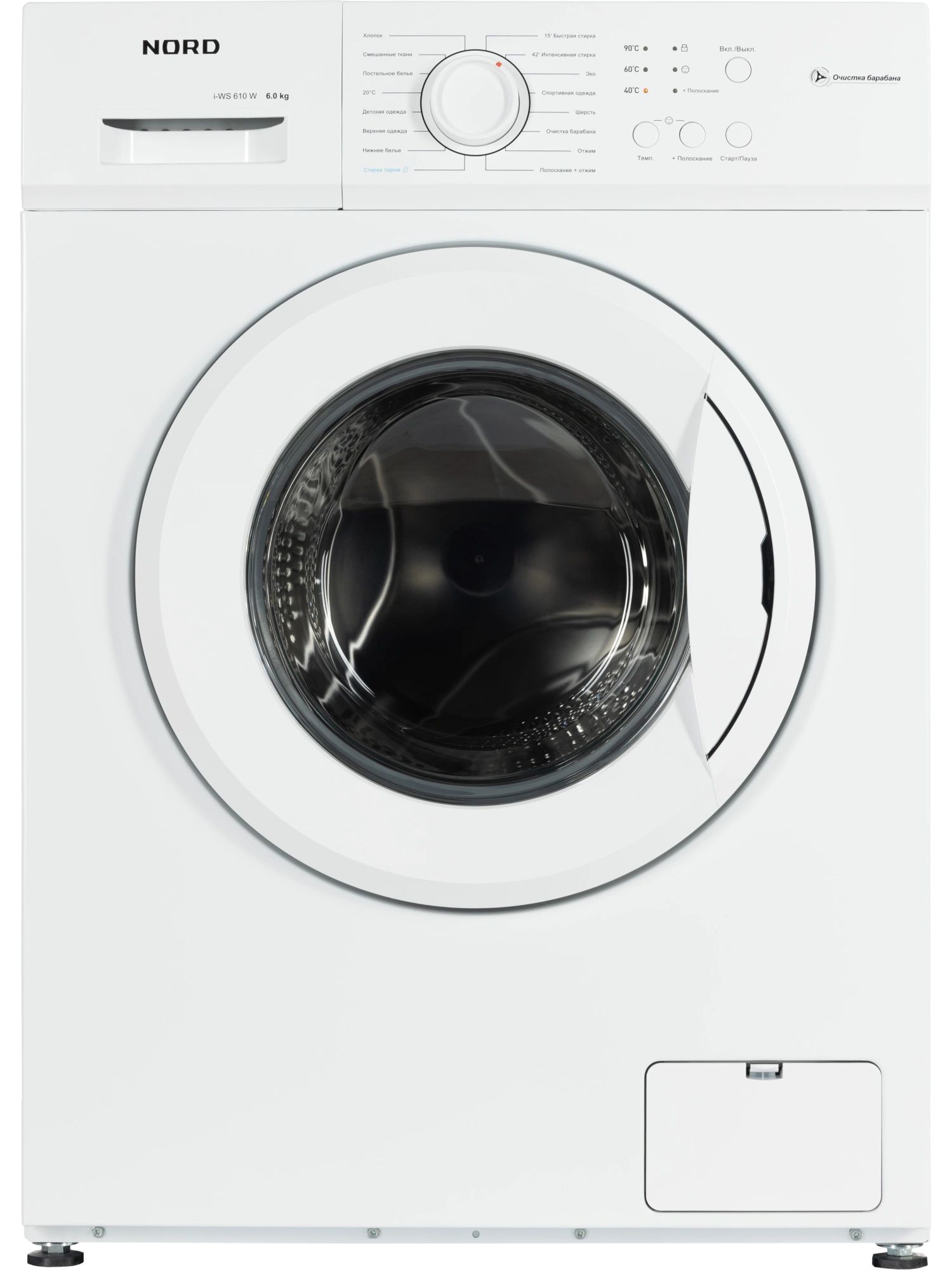Стиральная машина NORD i-WS 610 W, белый
