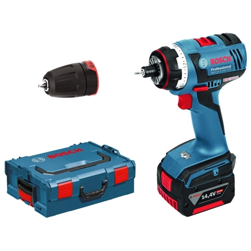 Дрель-шуруповерт BOSCH GSR 14,4 V-EC FC2 4.0Ah x2 L-BOXX