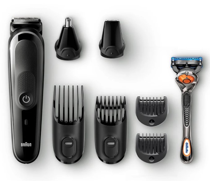 Триммер Braun MGK5260+GIL FUS PrG Flb Бр+2кас 5541