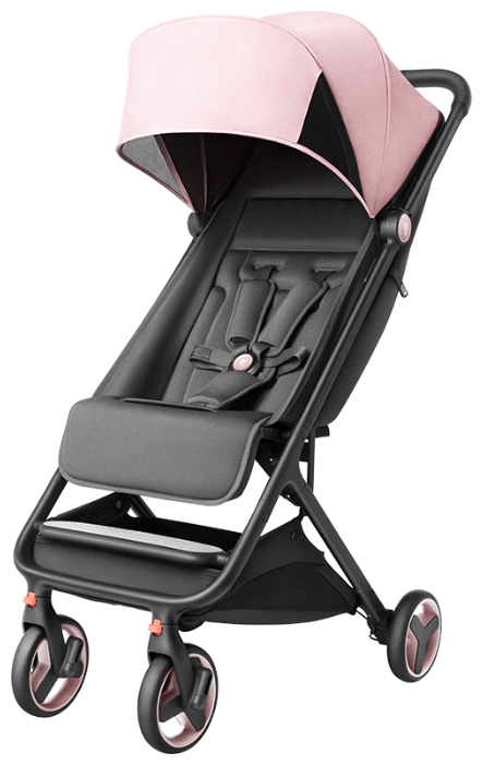 Прогулочная коляска Xiaomi MITU Baby Folding Stroller розовый
