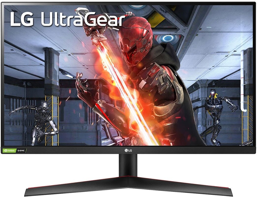 Монитор LG 27GN800-B, IPS, черный