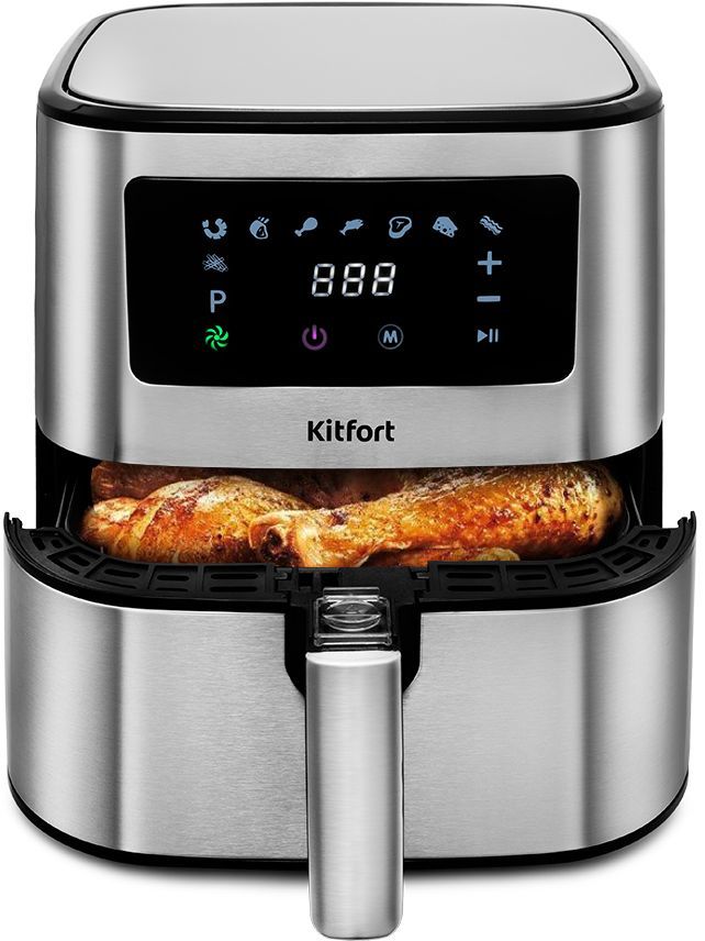 Мультипечь Kitfort KT-2228 серебристый