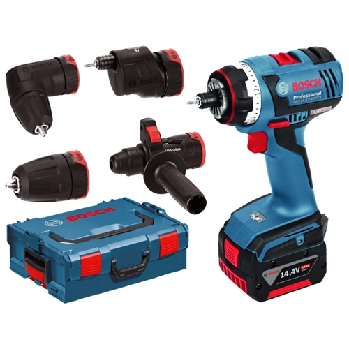 Дрель-шуруповерт BOSCH GSR 14,4 V-EC FC2 4.0Ah x2 L-BOXX Set