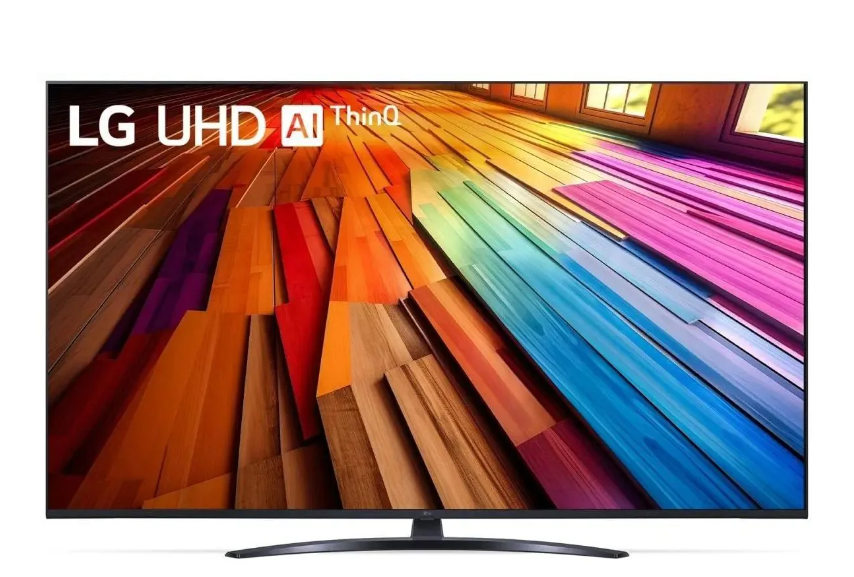 Телевизор LG 55UT81006LA.ARUG, черный