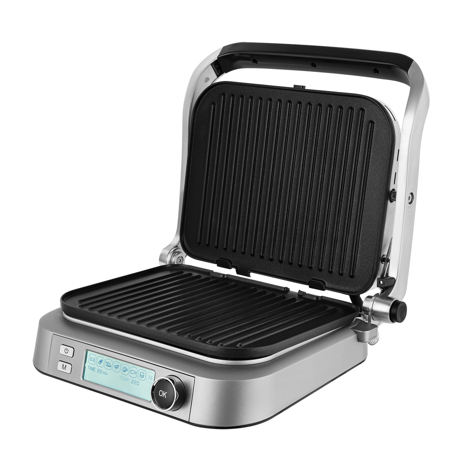 Гриль-духовка RED SOLUTION STEAKPRO RGM-M816P, черный/хром