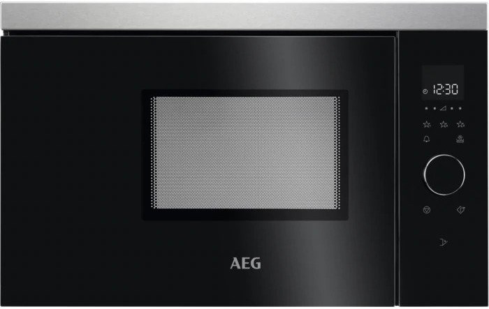 Микроволновая печь встраиваемая AEG MBB1756SEM, черный/нержавеющая сталь