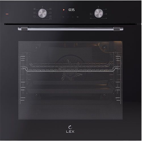 Духовой шкаф электрический LEX EDP 671 BL MAX, черный