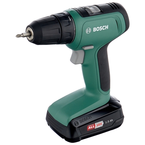 Дрель-шуруповерт аккумуляторная BOSCH UniversalDrill 18 1.5Ач х1 кейс 30 Н·м