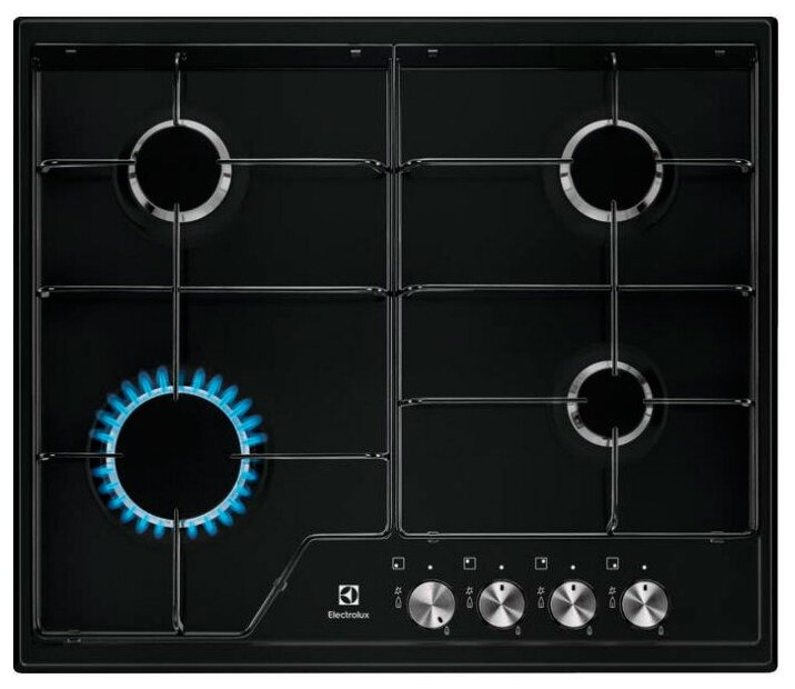 Варочная панель газовая Electrolux EGS6424K, черный