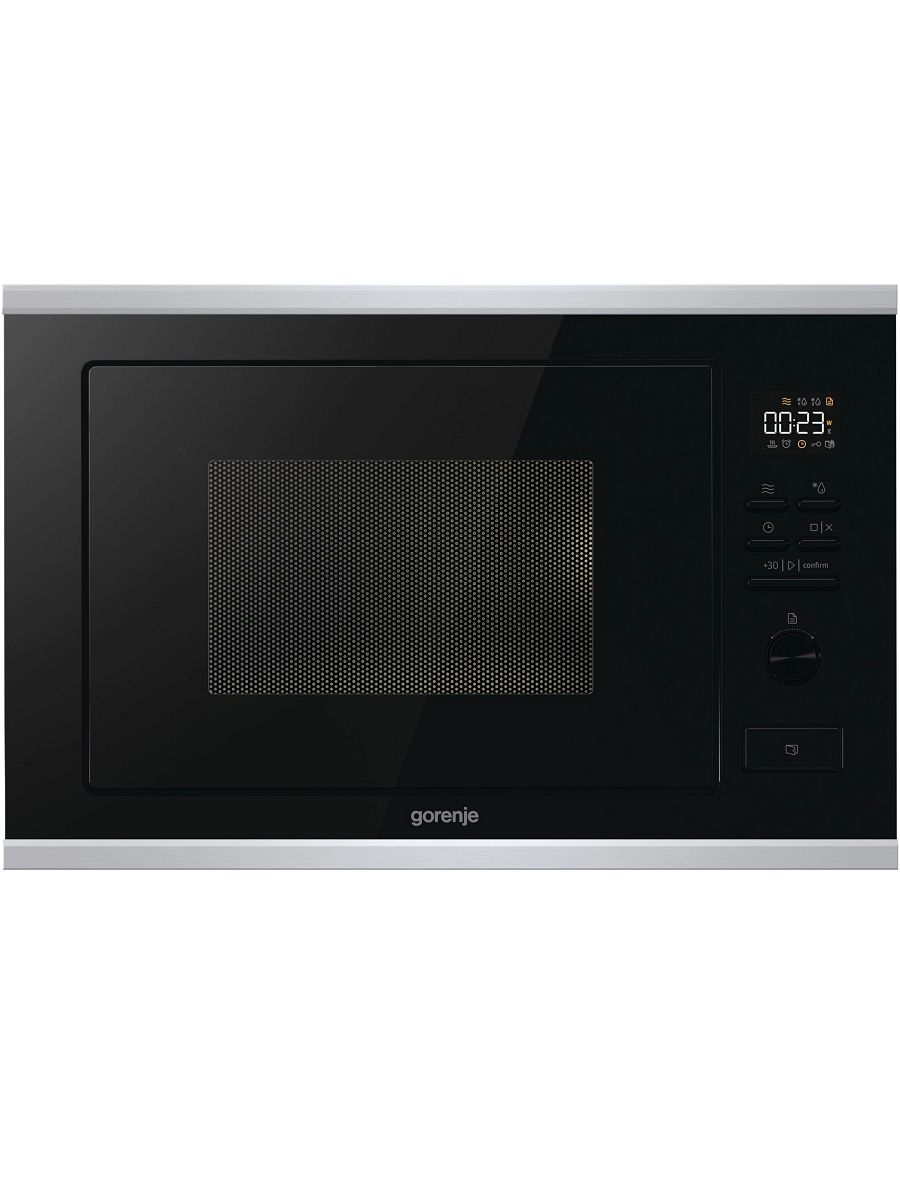 Микроволновая печь встраиваемая Gorenje BMX251M2BG, черный/серебристый