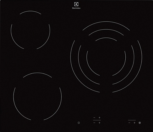 Варочная панель электрическая Electrolux EHF6232FOK, черный
