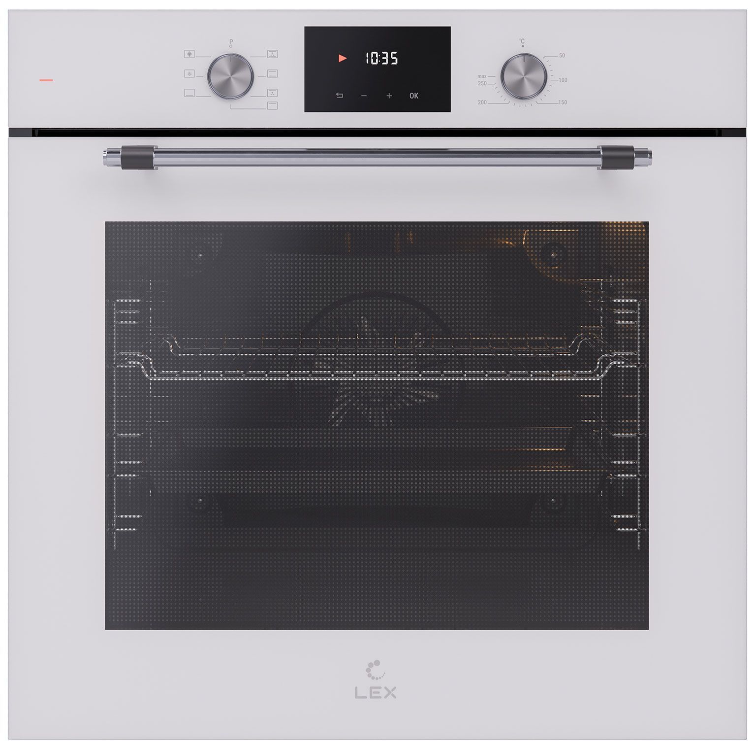 Духовой шкаф электрический LEX EDP 671 WH MAX, белый