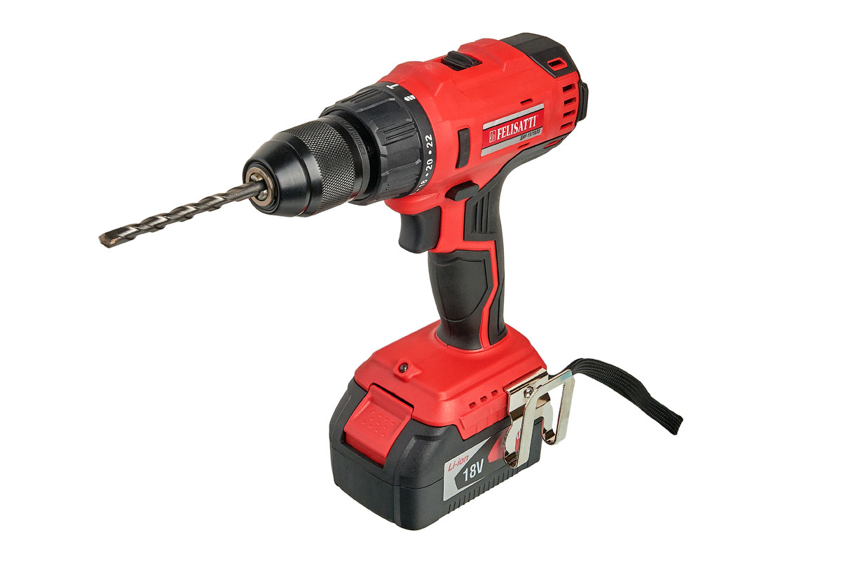 Дрель-шуруповерт аккумуляторная FELISATTI ДАУ-13/18Л3 5704.5.0.00