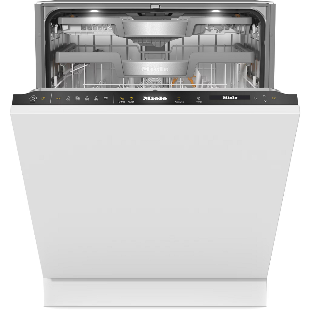 Посудомоечная машина встраиваемая Miele G 7783 SCVi AutoDos K2O FF ObsidianBlack, черный обсидиан