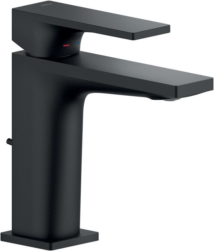 Смеситель для раковины Nobili Seven SE124118/1BM Velvet black, черный матовый