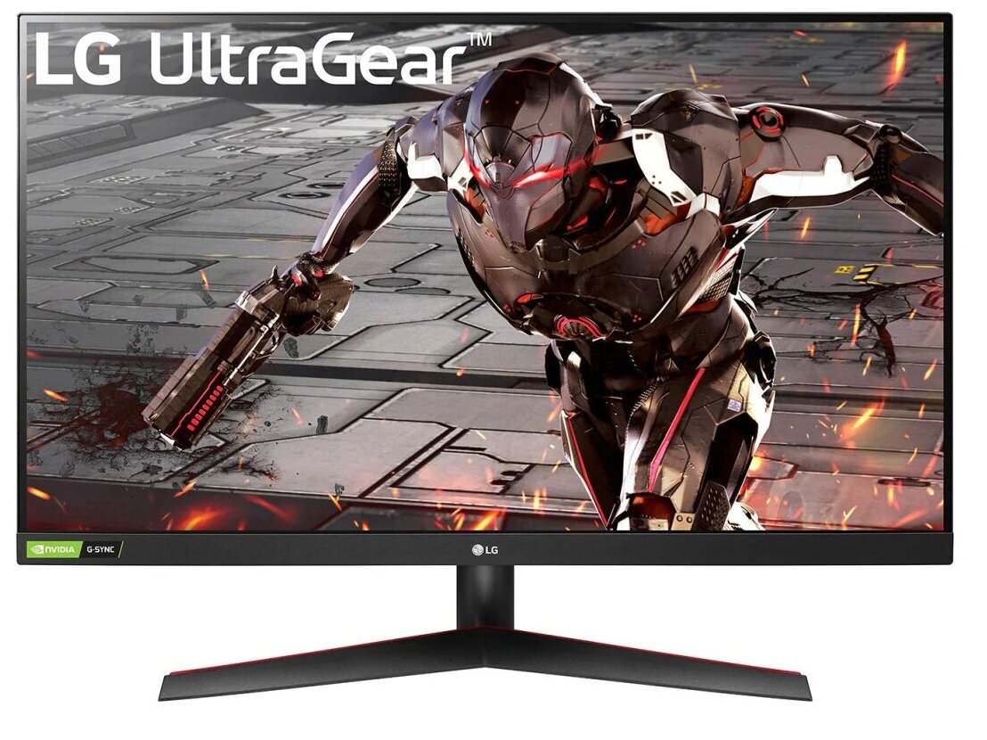 Монитор LG 32GN550-B, *VA, черный