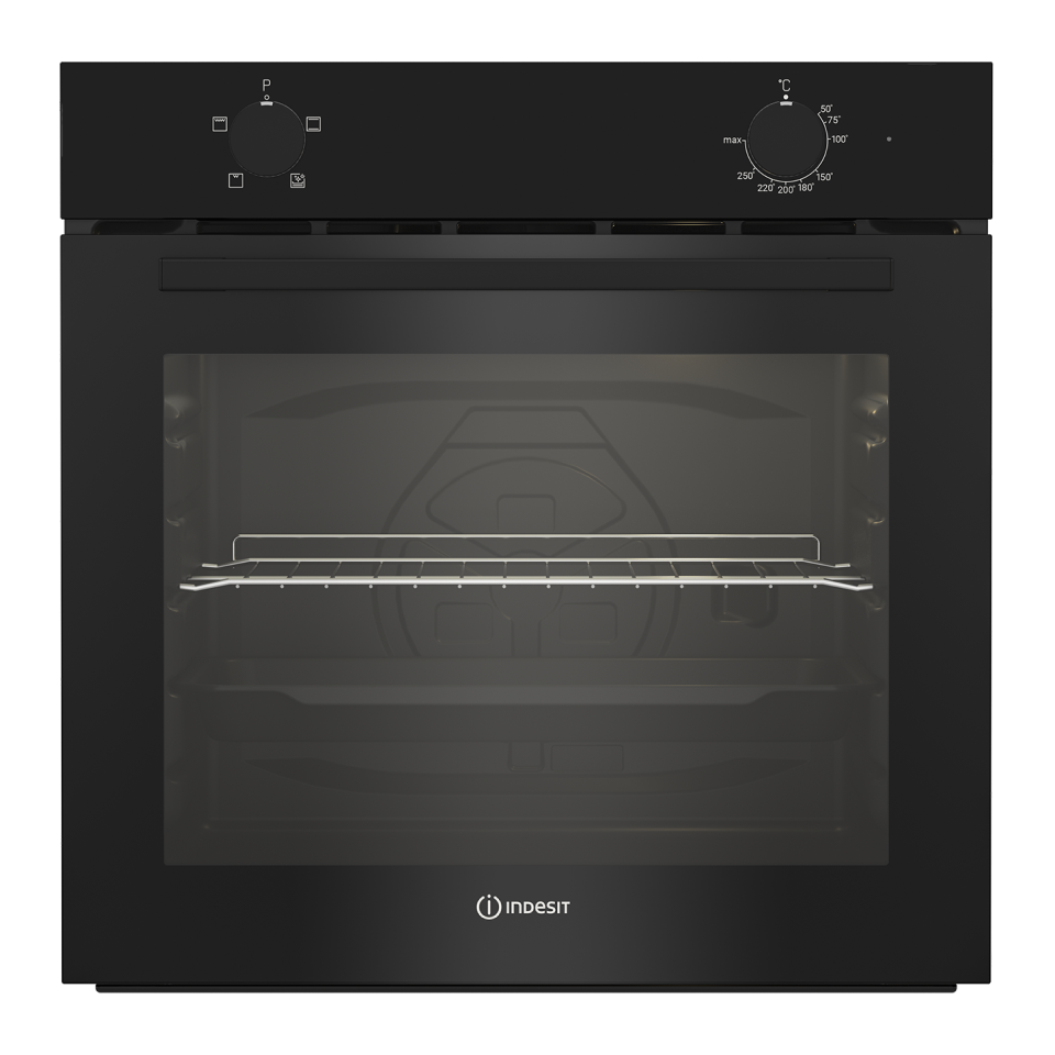 Духовой шкаф электрический Indesit IFE 2420 BL, черный