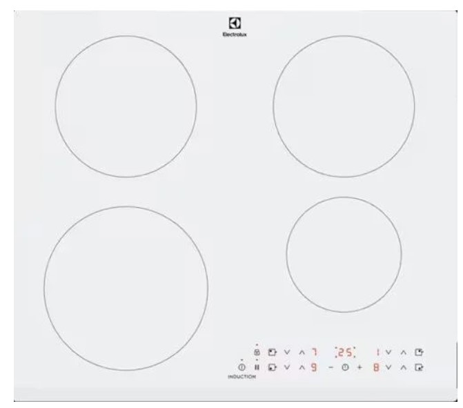 Варочная панель индукционная Electrolux LIR60430BW, белый