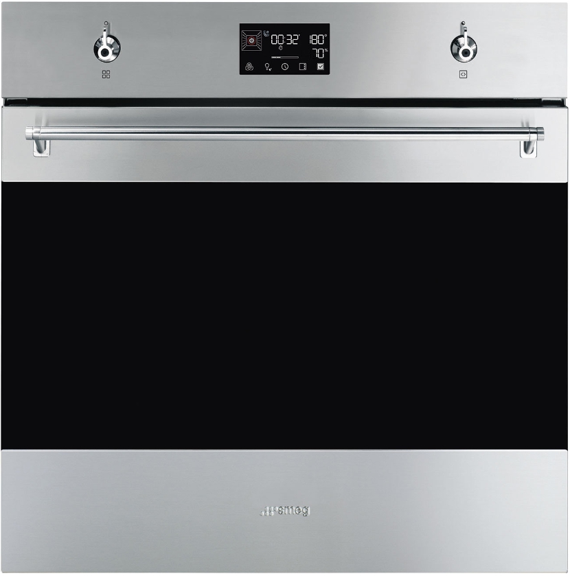 Духовой шкаф SMEG SO6302S3PX, серебристый