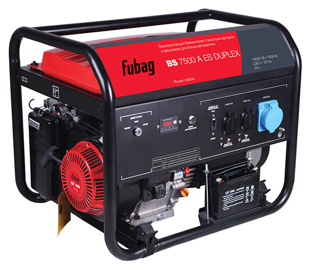 Генератор бензиновый FUBAG BS 9000 DA ES
