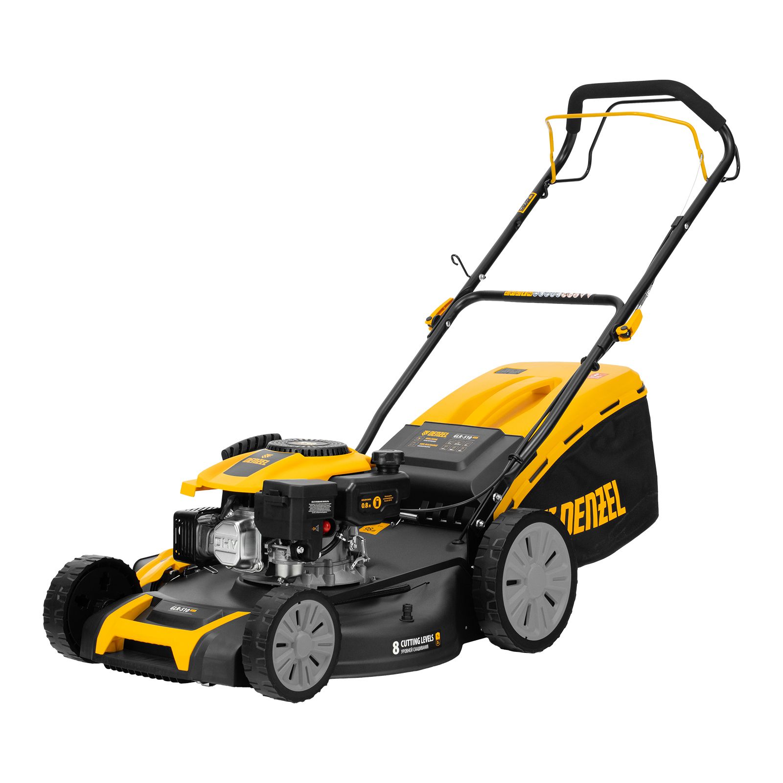 Газонокосилка бензиновая Denzel GLR-510SP-K (58804)