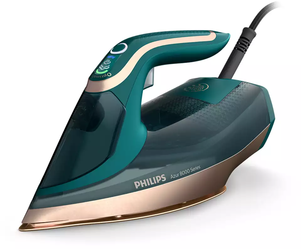 Утюг паровой Philips Azur 8000 Series DST8030/70, изумрудный зеленый