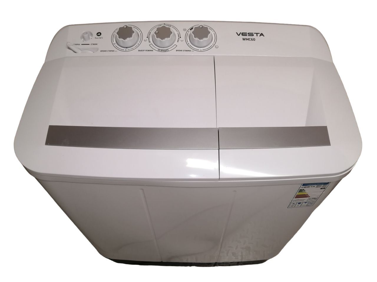 Стиральная машина Vesta WMC 60P, белый