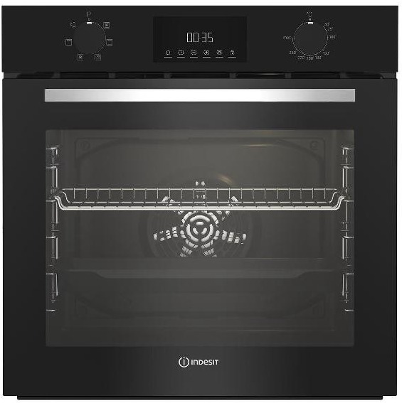Духовой шкаф электрический Indesit IFE 3644 BL, черный