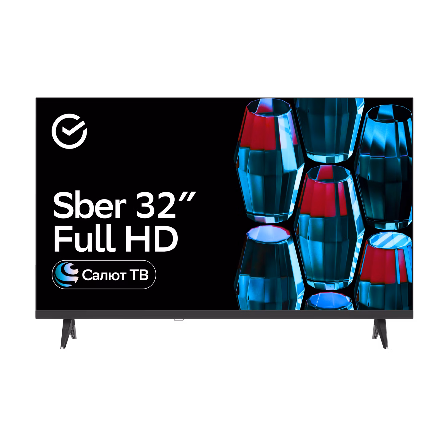Телевизор Sber SDX-32F2139, черный